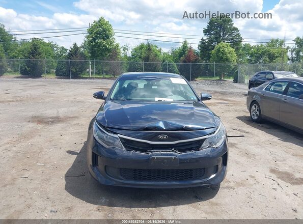 KNAGV4LD0H5013333 2017 KIA OPTIMA PLUG-IN HYBRID Dark Blue Instrument cluster view