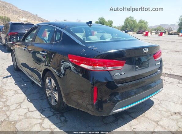 KNAGV4LD1H5012966 2017 KIA OPTIMA PLUG-IN HYBRID Black უკანა მარცხენა
