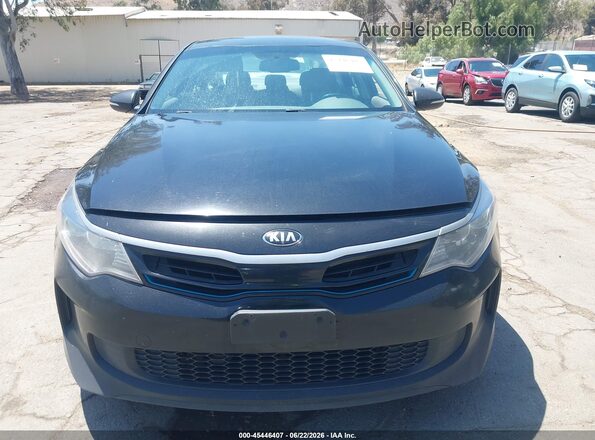 KNAGV4LD1H5012966 2017 KIA OPTIMA PLUG-IN HYBRID Black ხელსაწყოთა პანელის ხედი