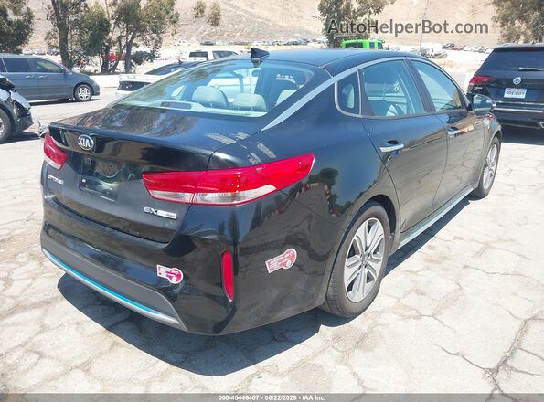 KNAGV4LD1H5012966 2017 KIA OPTIMA PLUG-IN HYBRID Black უკანა მარჯვენა