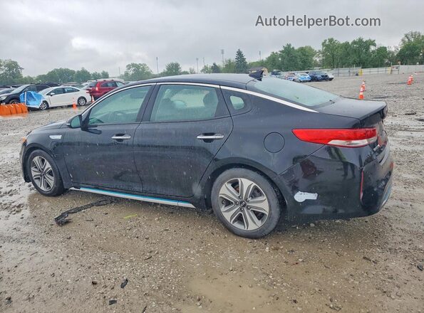 KNAGV4LD7H5018075 2017 KIA OPTIMA Black Tył lewy