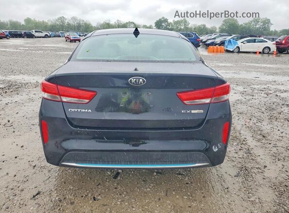 KNAGV4LD7H5018075 2017 KIA OPTIMA Black Widok z tyłu