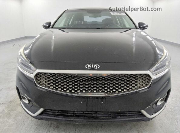 KNALB4J10H5058255 2017 KIA CADENZA Black Front view