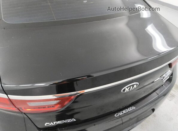 KNALB4J10H5058255 2017 KIA CADENZA Black 