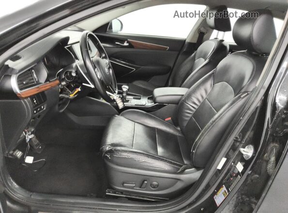 KNALB4J10H5058255 2017 KIA CADENZA Black 