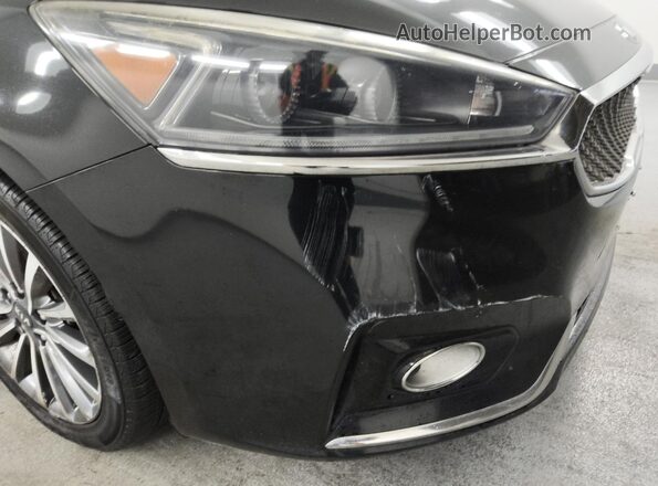 KNALB4J10H5058255 2017 KIA CADENZA Black 