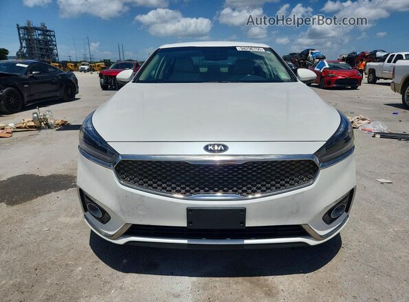 KNALB4J11K5154791 2019 KIA CADENZA White Вид спереду