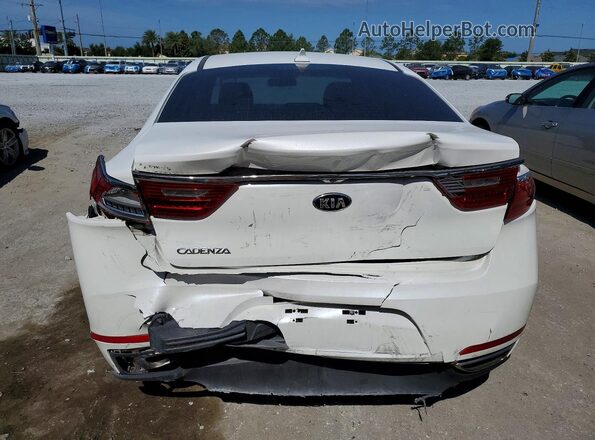 KNALB4J12H5039545 2017 KIA CADENZA White 