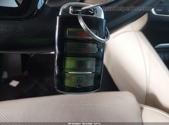KNALB4J16J5116472 2018 KIA CADENZA White წინა პანელის ხედი