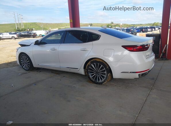 KNALB4J16J5116472 2018 KIA CADENZA White სალონის 360-გრადუსიანი ხედი