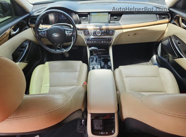 KNALC4J11H5080388 2017 KIA CADENZA Черный 