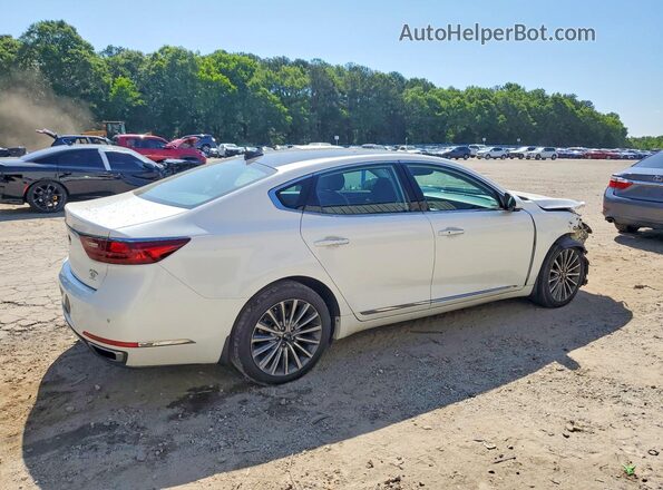 KNALC4J12H5046184 2017 KIA CADENZA White Հետևի աջ