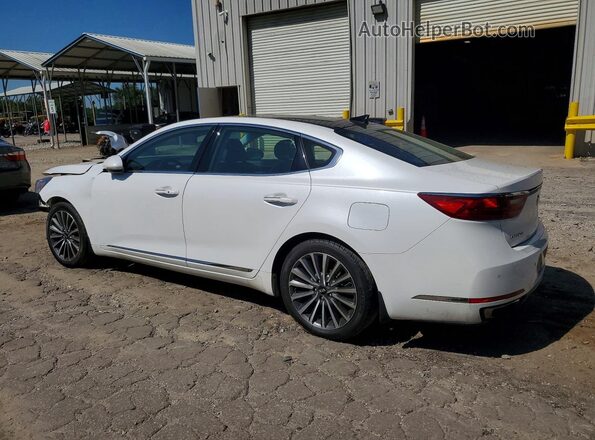 KNALC4J12H5046184 2017 KIA CADENZA White Հետևի ձախ