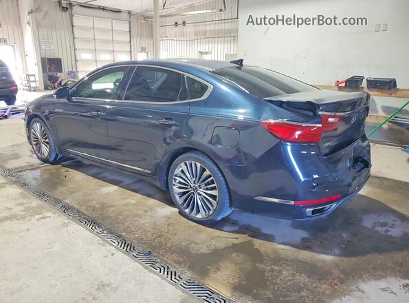 KNALC4J12H5066872 2017 KIA CADENZA Blue Հետևի ձախ