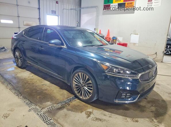 KNALC4J12H5066872 2017 KIA CADENZA Blue Առջևի աջ