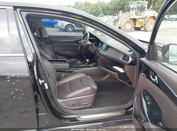 KNALC4J12H5070632 2017 KIA CADENZA Black Vista interior delantera