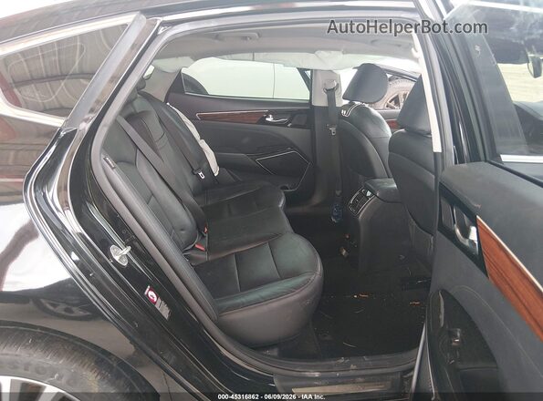 KNALC4J12H5089312 2017 KIA CADENZA Black VIN կոդի պիտակի տեսք