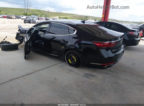 KNALC4J12H5089312 2017 KIA CADENZA Black Հետևի ձախ