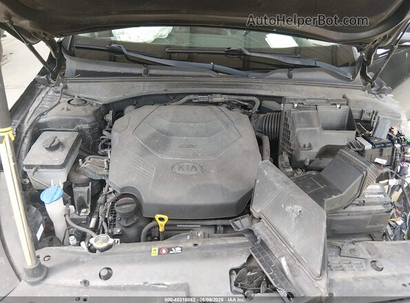 KNALC4J12H5089312 2017 KIA CADENZA Black Հետևի տեսք