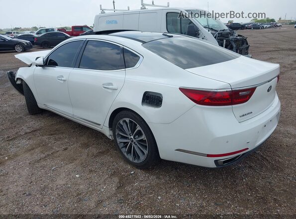 KNALC4J14H5060622 2017 KIA CADENZA Белый Задняя левая четверть