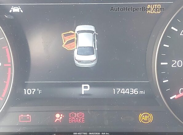 KNALC4J14H5060622 2017 KIA CADENZA Белый 