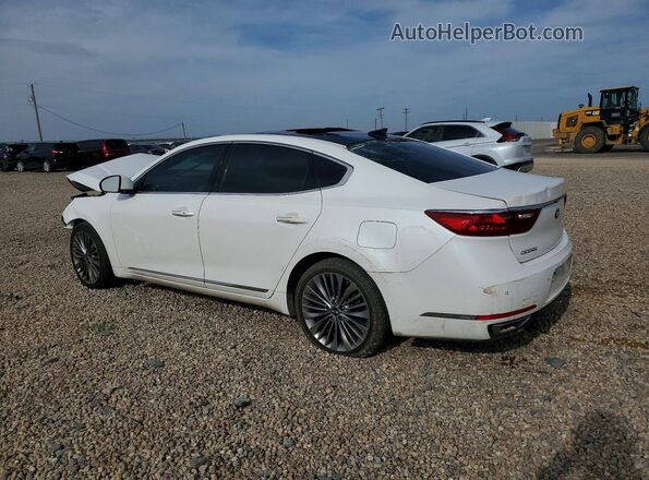 KNALC4J14J5101630 2018 KIA CADENZA White Rear left