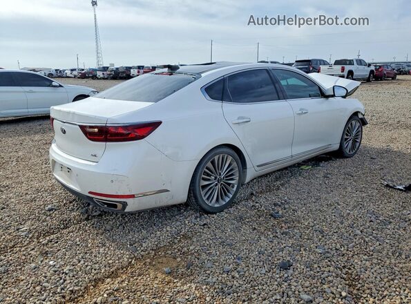 KNALC4J14J5101630 2018 KIA CADENZA White Rear right