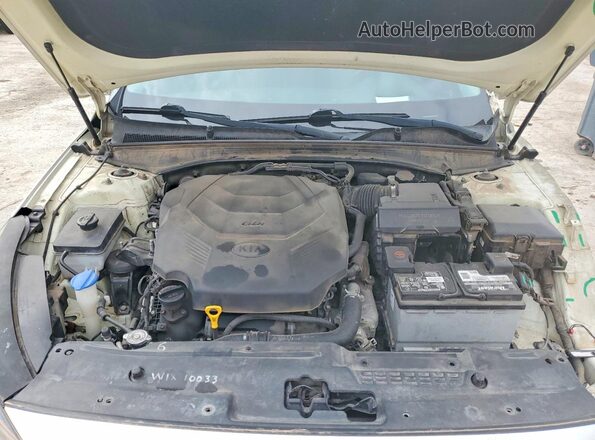 KNALC4J14J5105046 2018 KIA CADENZA Белый Вид задней части салона