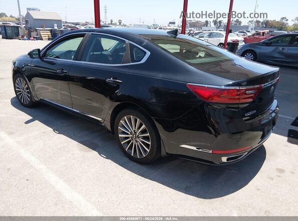 KNALC4J15H5058300 2017 KIA CADENZA Black უკანა მარცხენა