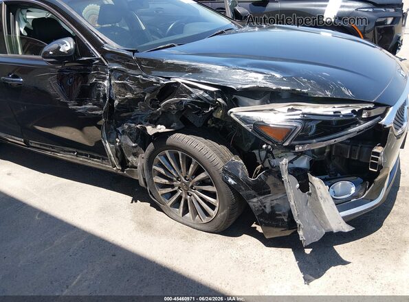 KNALC4J15H5058300 2017 KIA CADENZA Black წინა ხედი