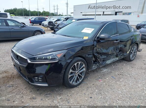 KNALC4J15K5174247 2019 KIA CADENZA Black Przód lewy