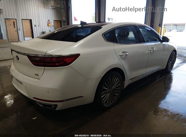 KNALC4J18H5070585 2017 KIA CADENZA White უკანა მარჯვენა