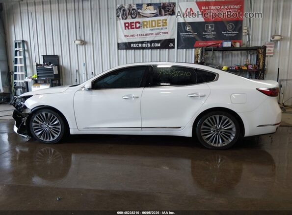 KNALC4J18H5070585 2017 KIA CADENZA White სალონის 360-გრადუსიანი ხედი