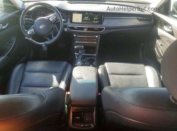 KNALC4J18L5234068 2020 KIA CADENZA Gray Вид панелі приладів
