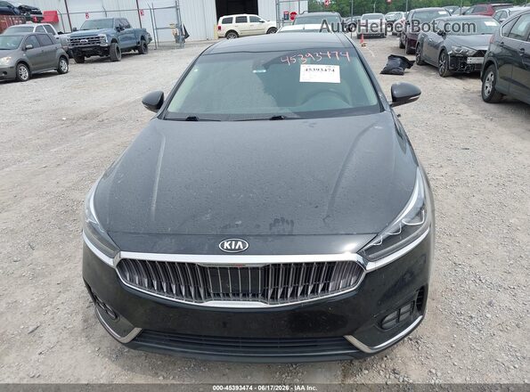 KNALC4J19H5067680 2017 KIA CADENZA Black Widok z przodu