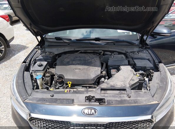 KNALC4J19H5080705 2017 KIA CADENZA Blue Widok z tyłu
