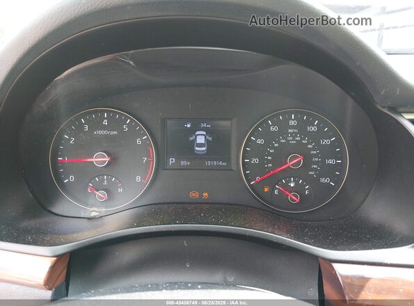 KNALC4J19H5080705 2017 KIA CADENZA Blue Widok tylnych siedzeń