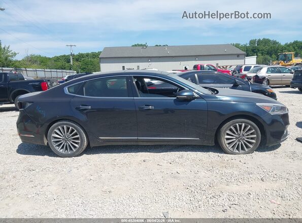 KNALC4J1XJ5098099 2018 KIA CADENZA Black Սալոնի հետևի տեսք
