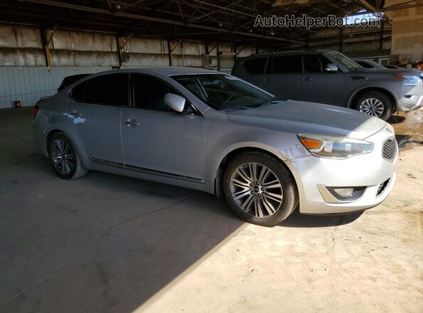 KNALN4D70G5216471 2016 KIA CADENZA Silver Delantero derecho