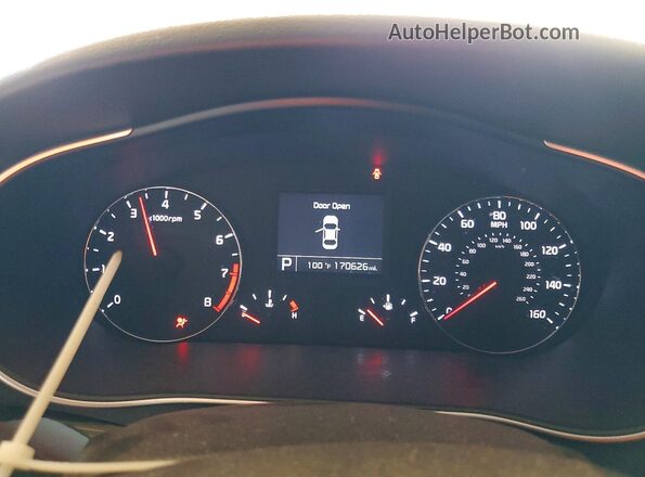 KNALN4D70G5216471 2016 KIA CADENZA Silver Vista del cuadro de instrumentos