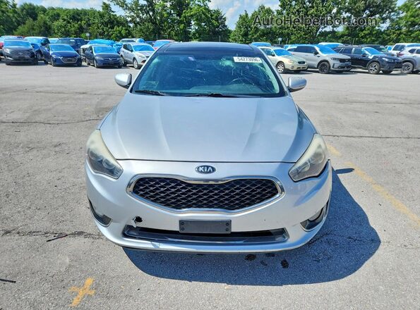 KNALN4D76G5218452 2016 KIA CADENZA Silver Դիմացի տեսք