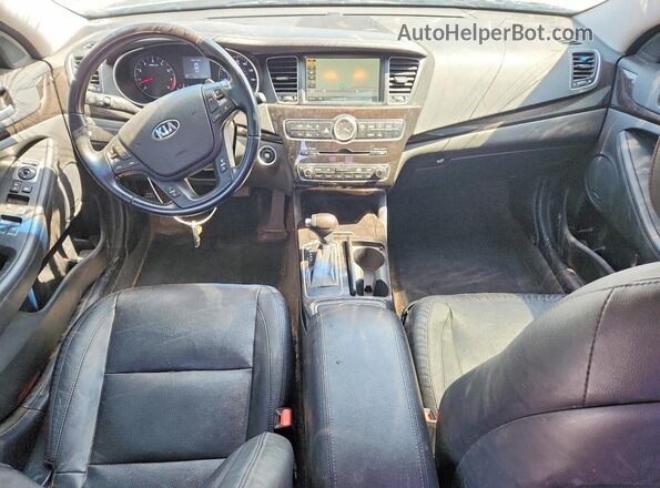 KNALN4D76G5218452 2016 KIA CADENZA Silver Առջևի վահանակի տեսք