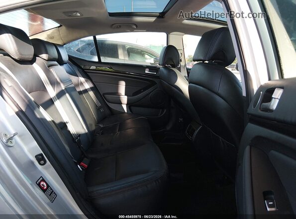 KNALN4D76G5220721 2016 KIA CADENZA Silver Widok naklejki z numerem VIN