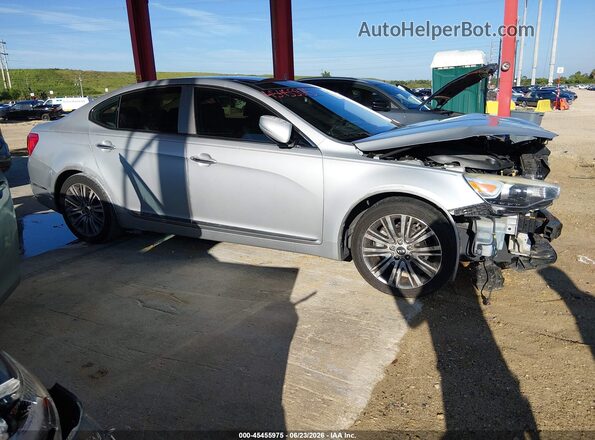 KNALN4D76G5220721 2016 KIA CADENZA Silver Widok zestawu wskaźników