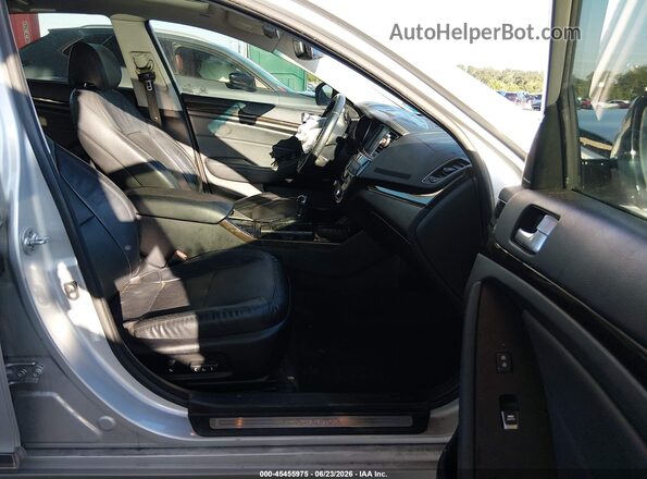 KNALN4D76G5220721 2016 KIA CADENZA Silver Widok wnętrza z przodu