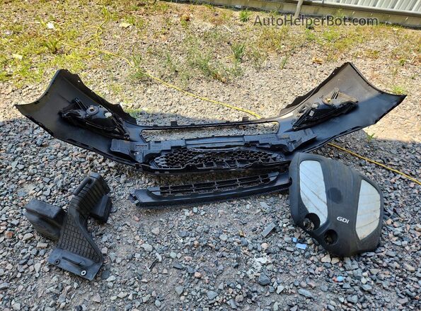KNALN4D76G5221383 2016 KIA CADENZA Black ძრავის განყოფილების ხედი