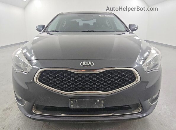 KNALN4D79G5218798 2016 KIA CADENZA Черный Вид спереди