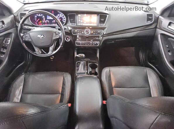 KNALN4D79G5218798 2016 KIA CADENZA Черный 
