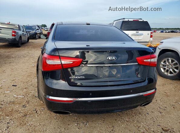 KNALN4D7XG5218891 2016 KIA CADENZA Black Вид ззаду
