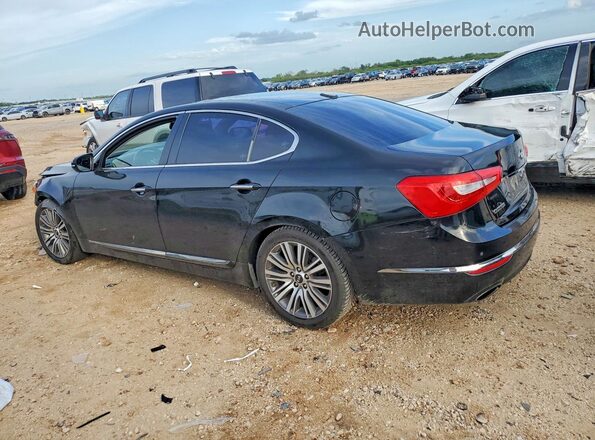 KNALN4D7XG5218891 2016 KIA CADENZA Black Задня ліва чверть